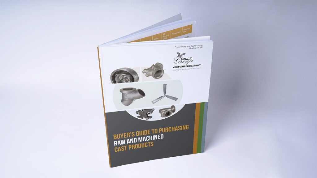 Cover image of the Buyer’s Guide to Purchasing Raw and Machined Cast Products