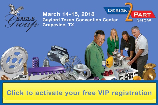 Join the Eagle Group at Design2Part 2018 Join the Eagle Group at Design2Part 2018