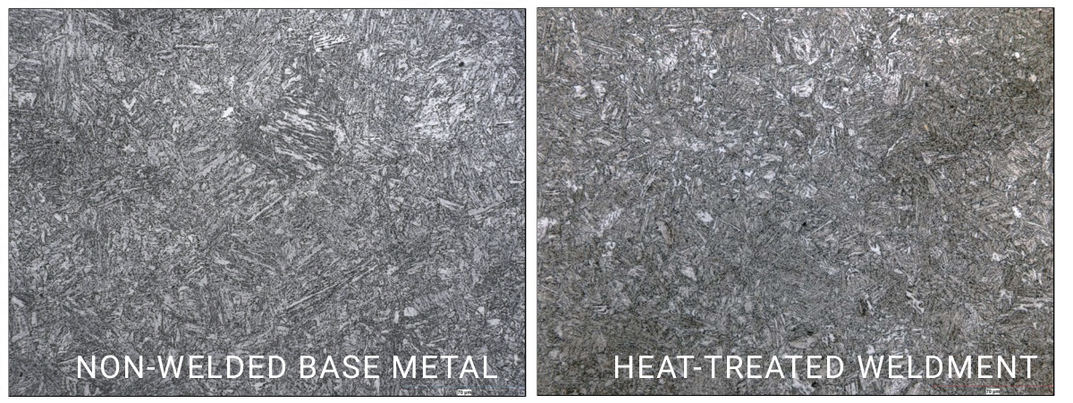 weldment microstructure