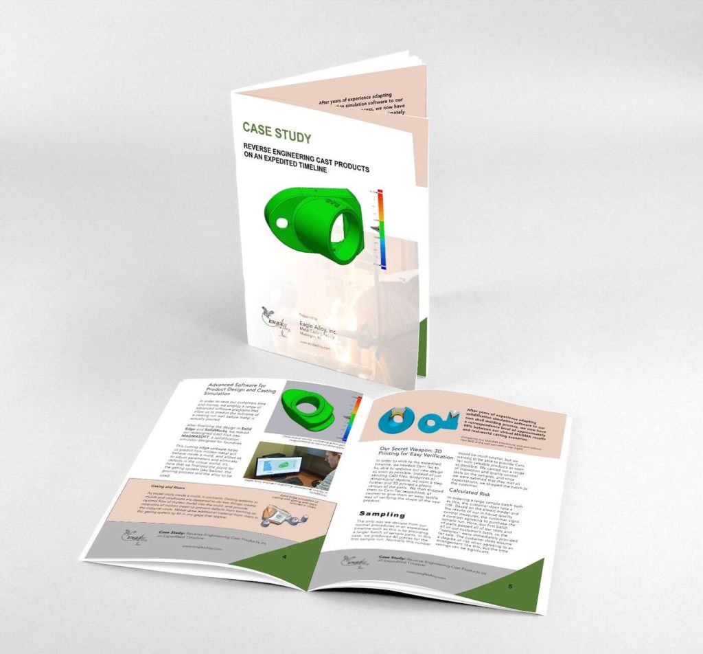 Eagle Alloy Cem Tec Case study mockup displayed